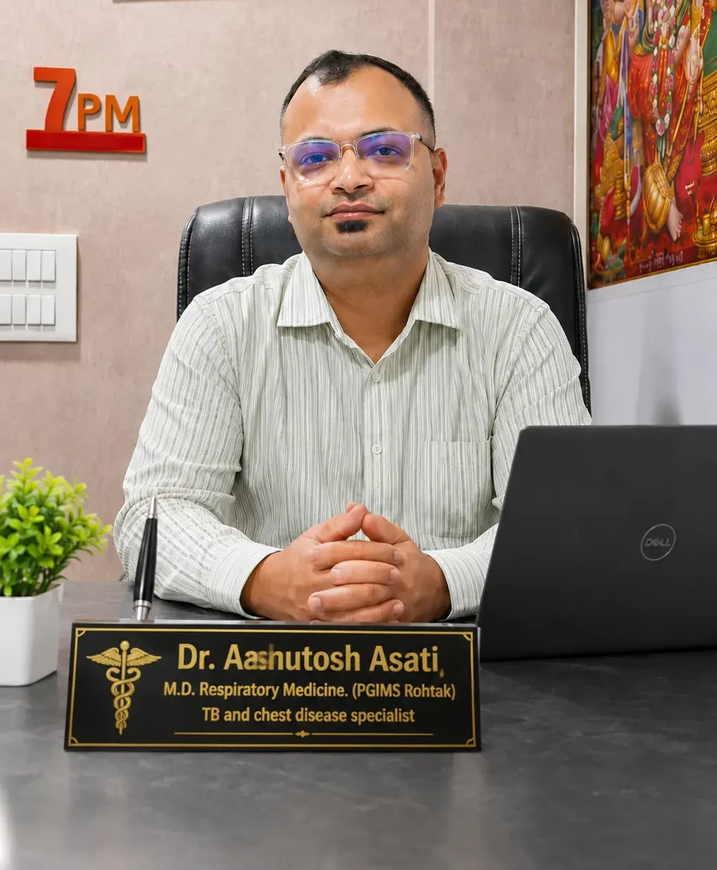 Dr Ashutosh Asati, Chest Physician in Rewa