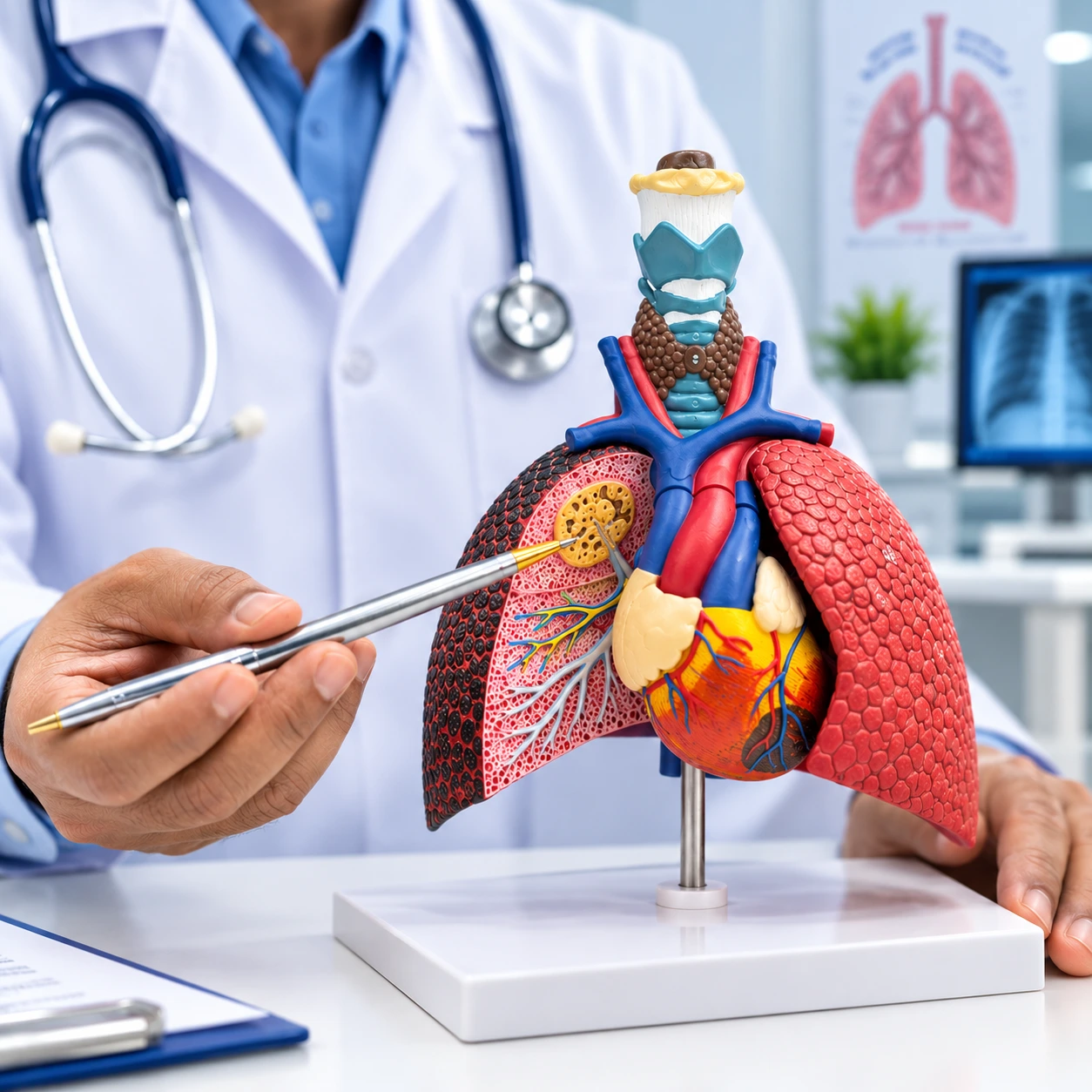 Lung treatment consultation with Dr. Ashutosh Asati in Rewa